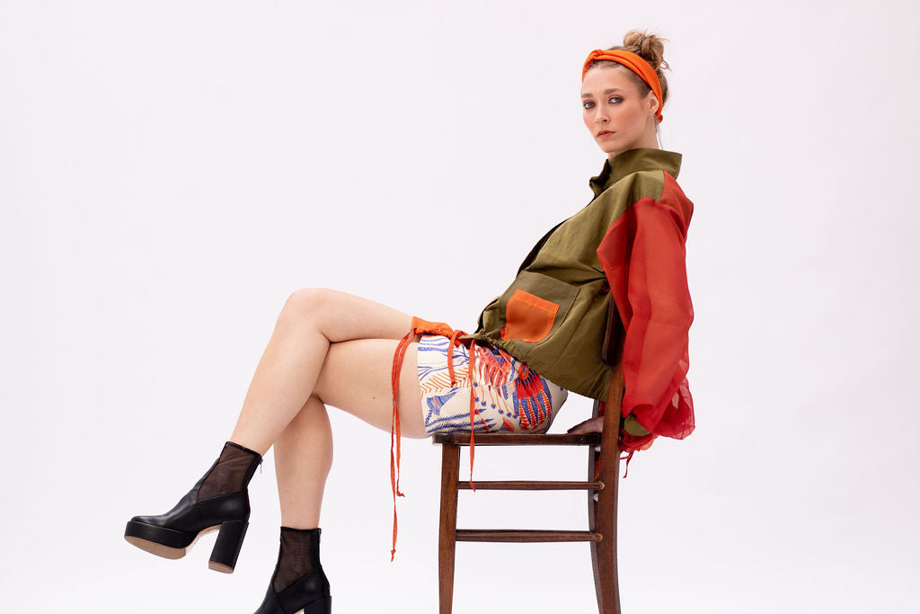 DESERT SKIRT - Graphic jeans