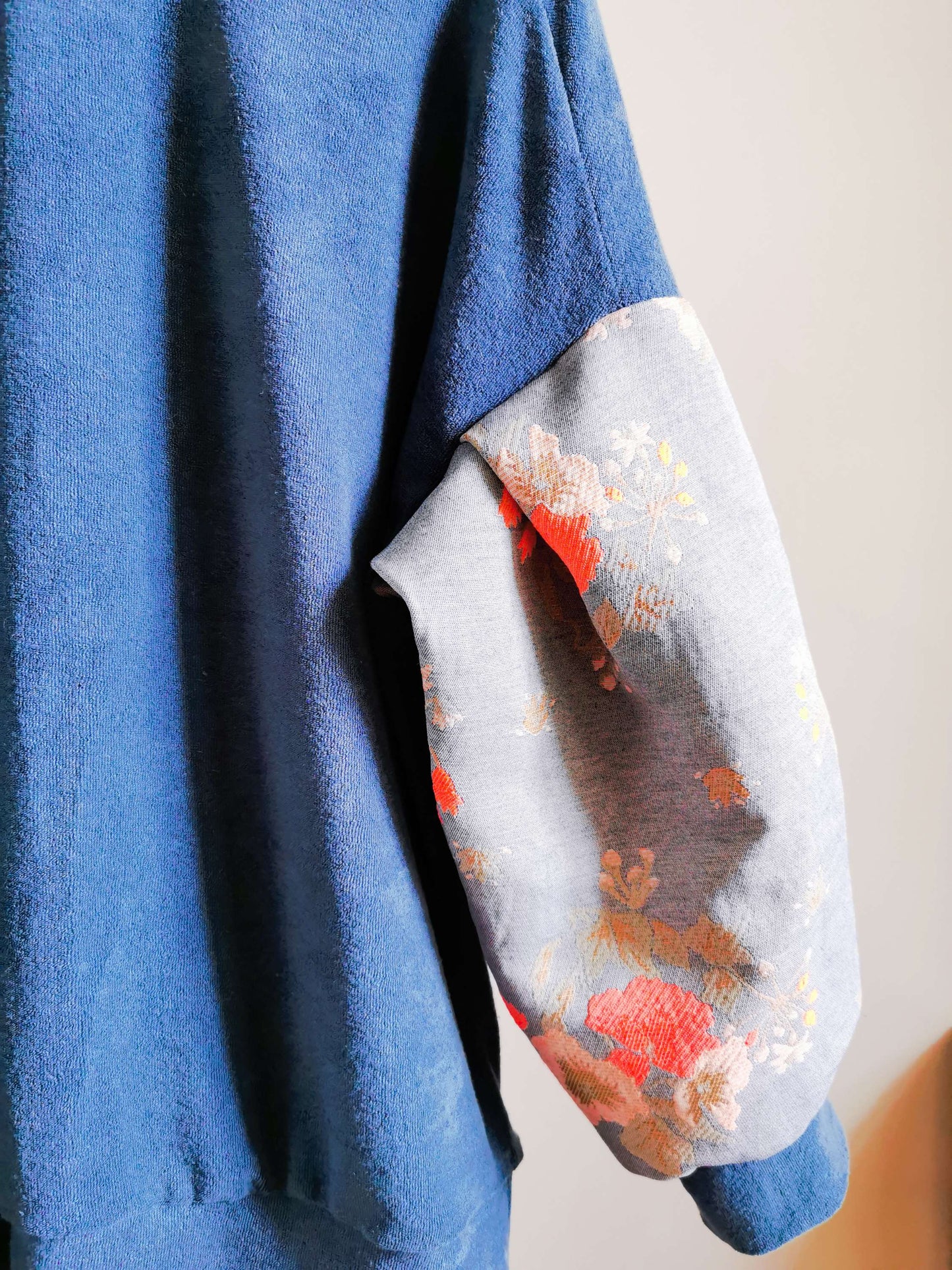 SWEET SUMMER sweater N°8 - BLUE ORANGE