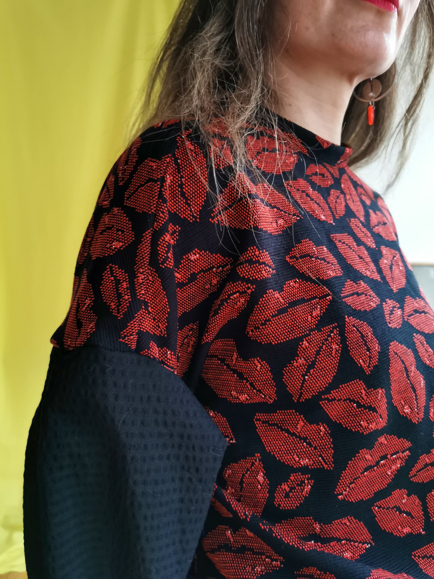 SWEET VALENTINE sweater N°13 - Sweet kisses