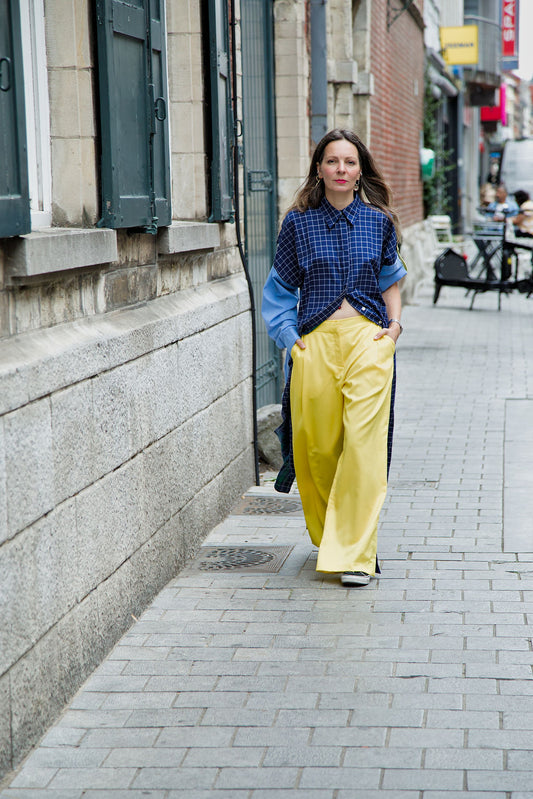 GLORIA PANTS - Yellow