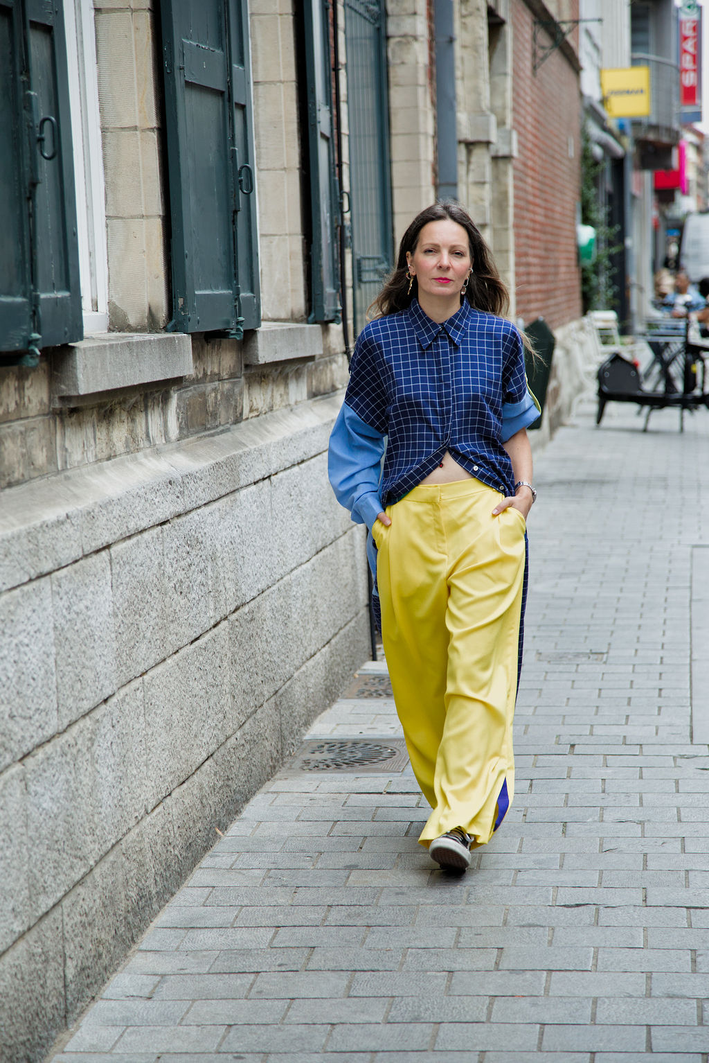 GLORIA PANTS - Yellow