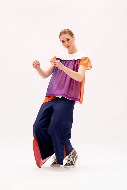 CRYSTAL CULOTTES - Blue