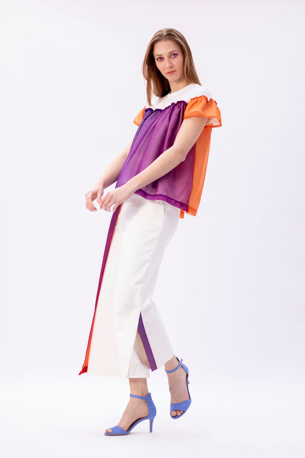 CRYSTAL CULOTTES -White