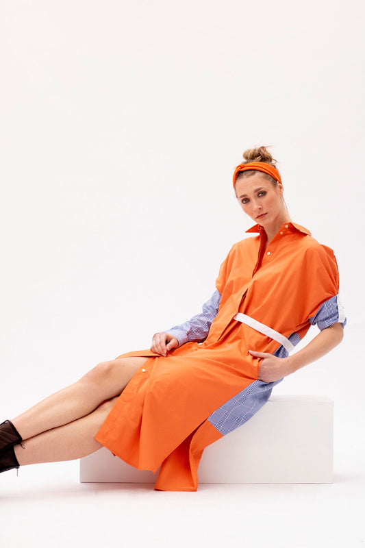 DUSK DRESS - Orange