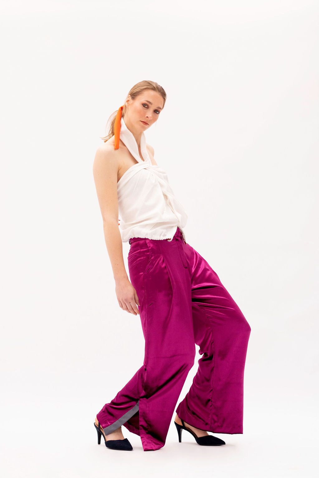 GLORIA PANTS - Fuchsia