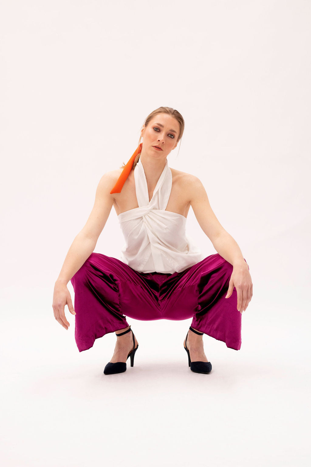 GLORIA PANTS - Fuchsia