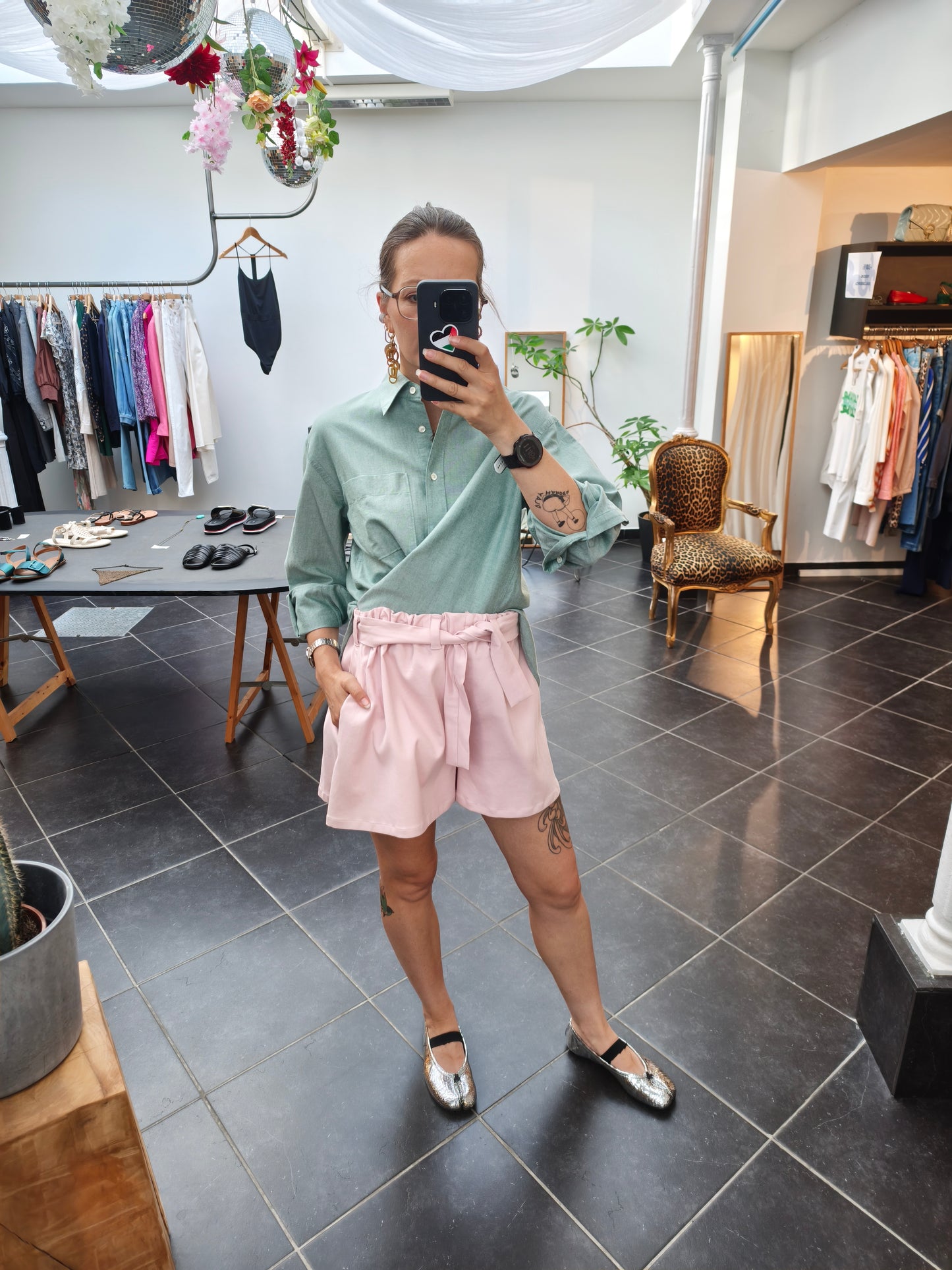 DAHLIA SHORTS - PINK