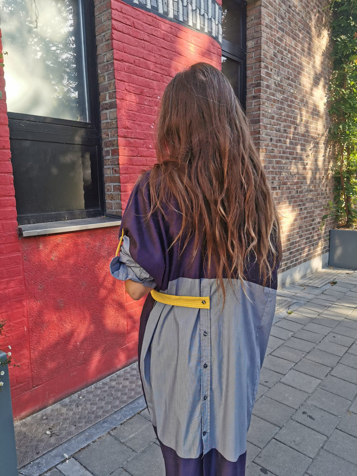 DUSK DRESS - SHE Purple/grey