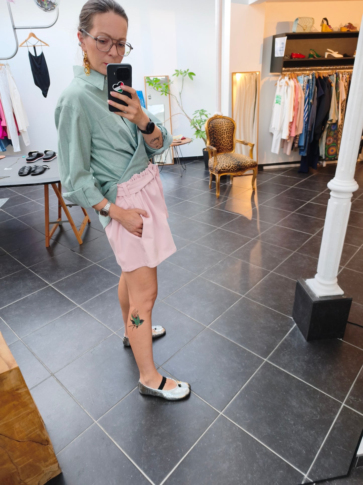 DAHLIA SHORTS - PINK