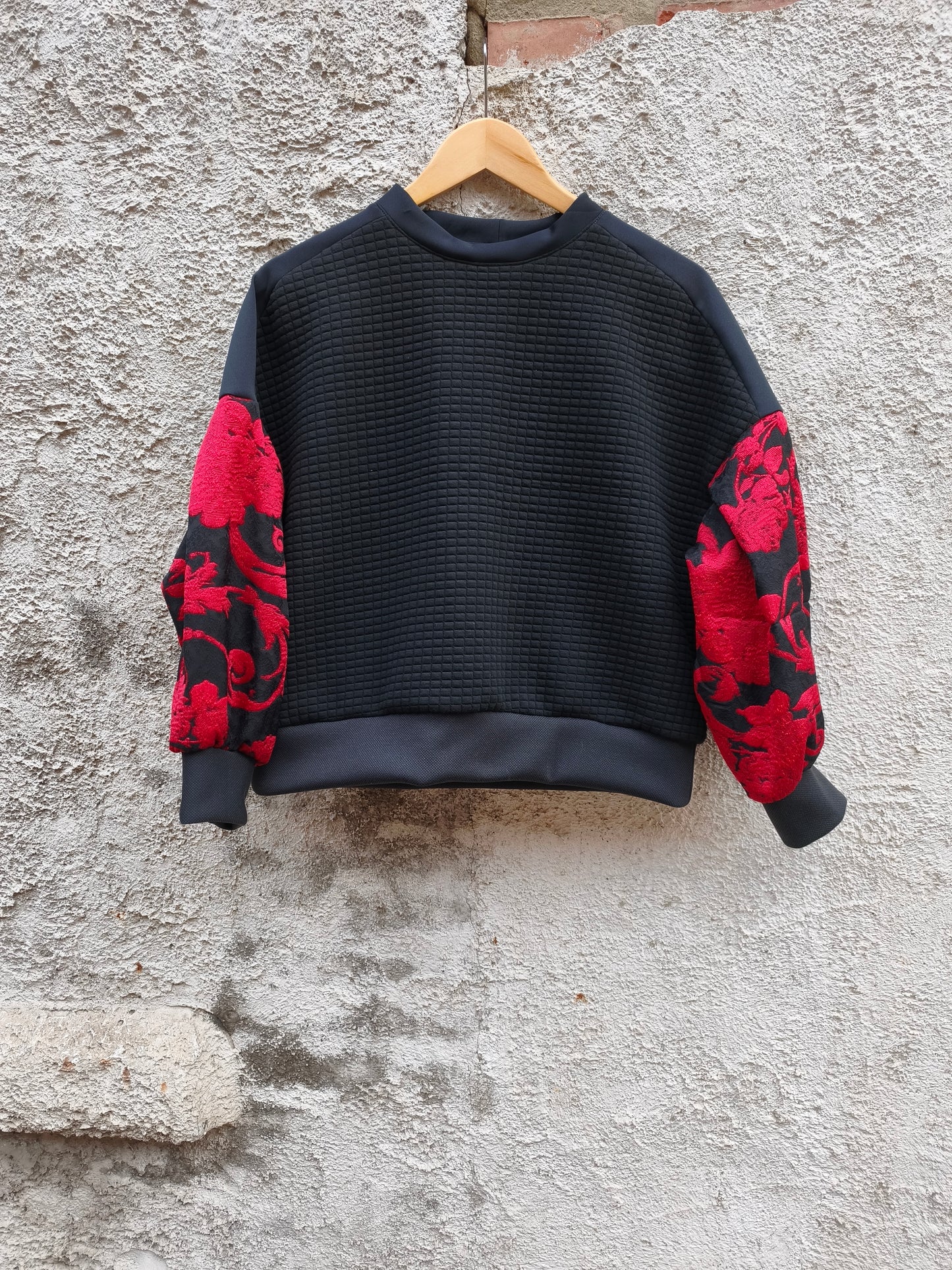 SWEET XMAS sweater N°14 - red and black